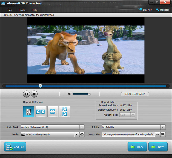 Free Download 2D To 3D Video Converter-Full Version