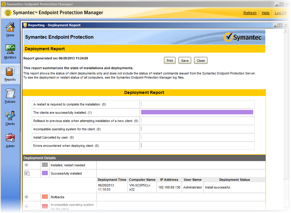 symantec endpoint protection manager 14 password reset tool download