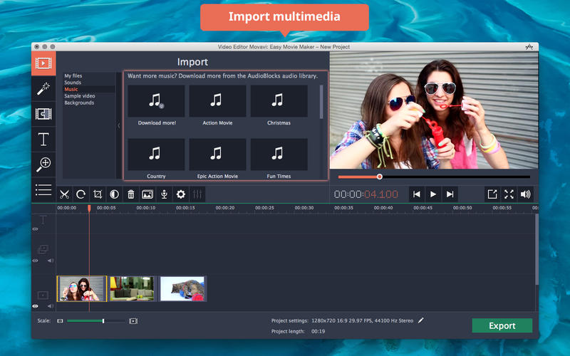 free download movavi video editor