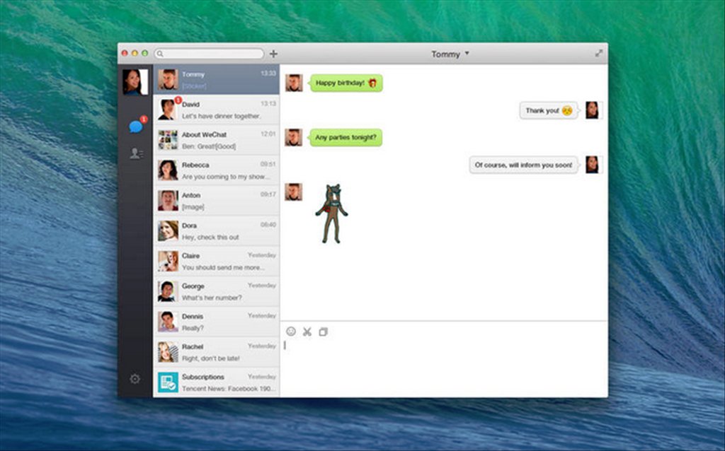 Wechat for mac os x 10.6