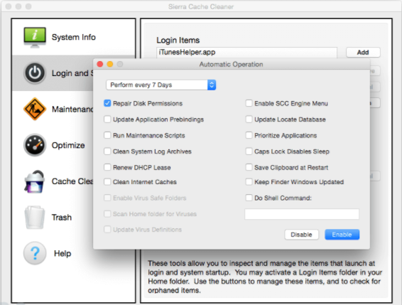 sierra cache cleaner for mac