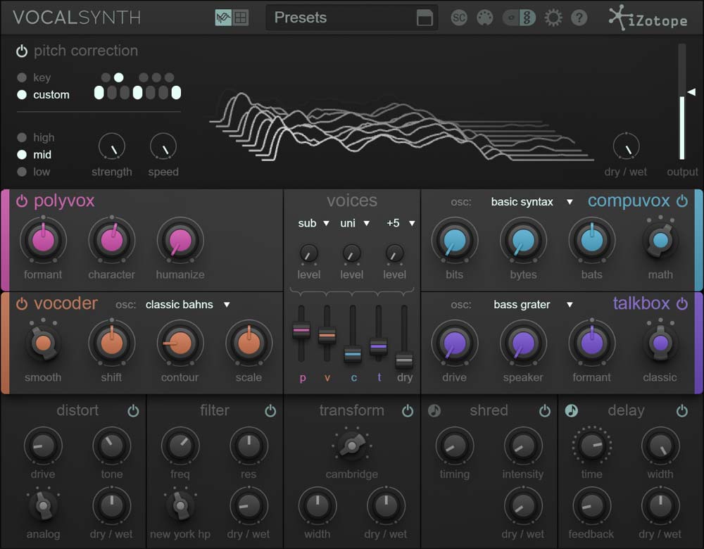iZotope VocalSynth 2.6.1 download the new version for mac