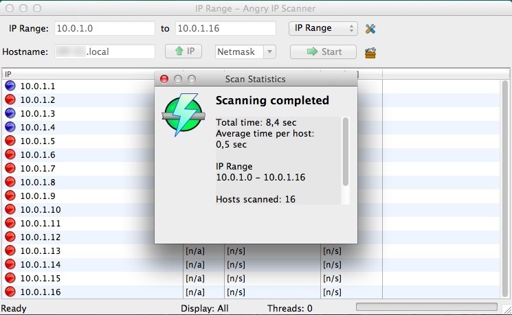 angry ip scanner ports n/s