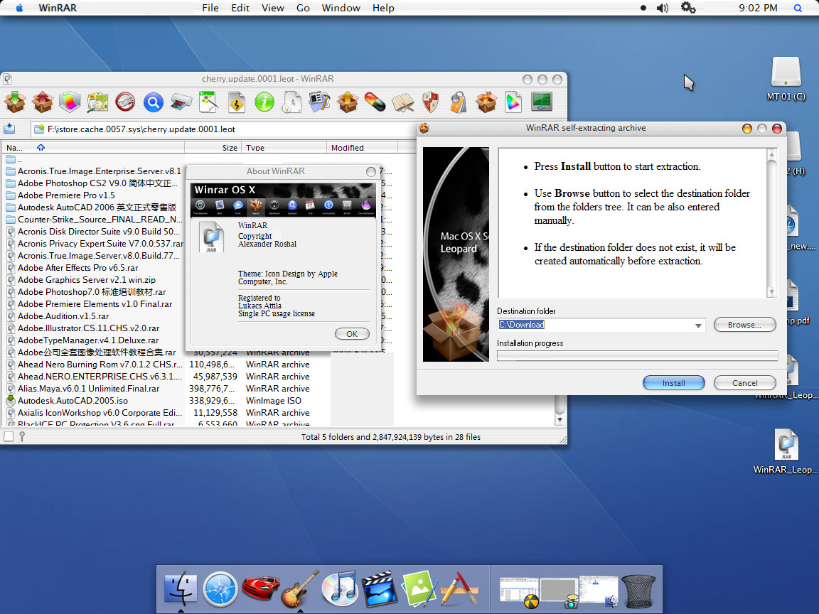 winrar chip download mac