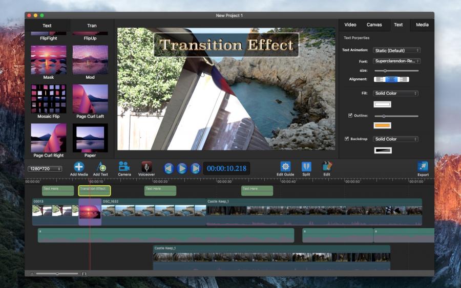 movie editing apps for mac