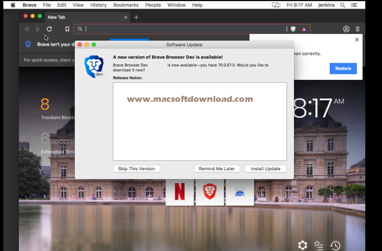 brave browser for macos